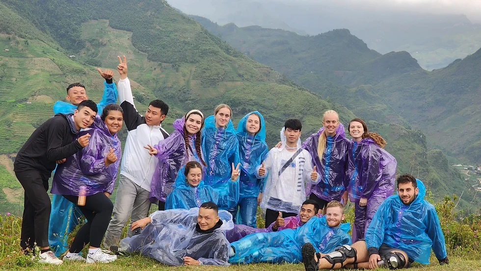 Weather conditions during different seasons in ha giang loop