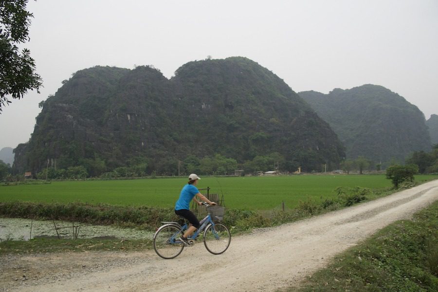 Self-guided adventures: map recommendations cycling in Ninh Binh