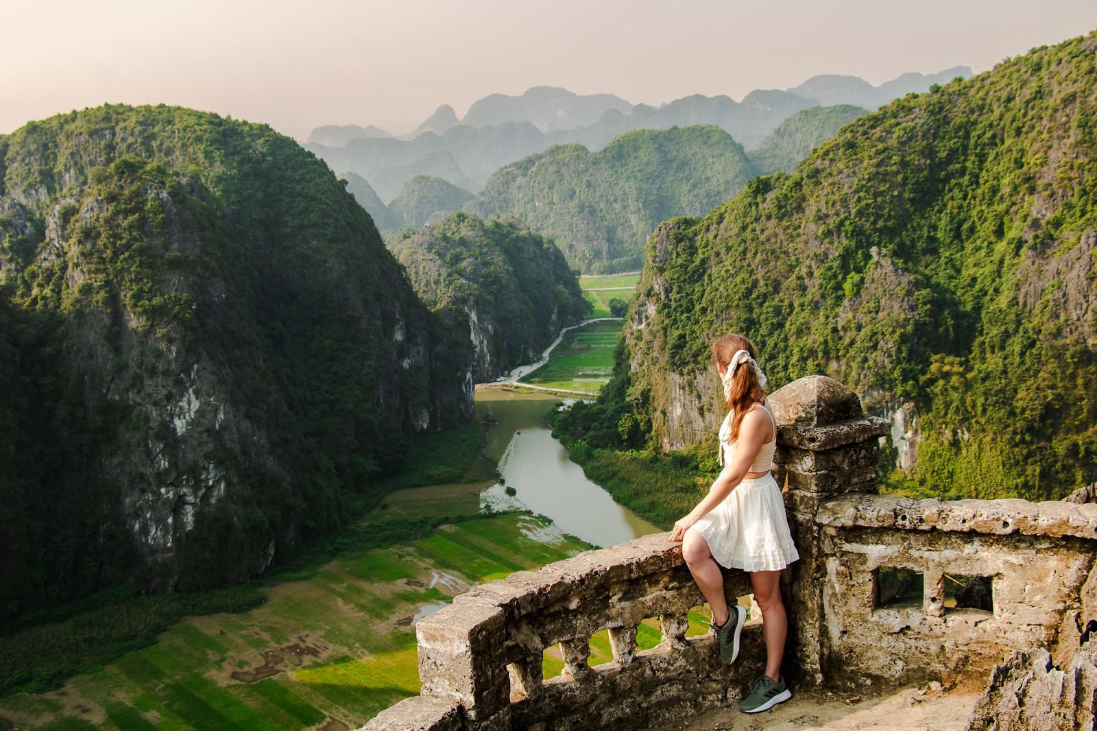 Community and local culture interaction during hikes hiking in ninh binh
