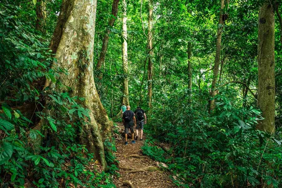 Short vs. long trekking options hiking in ninh binh